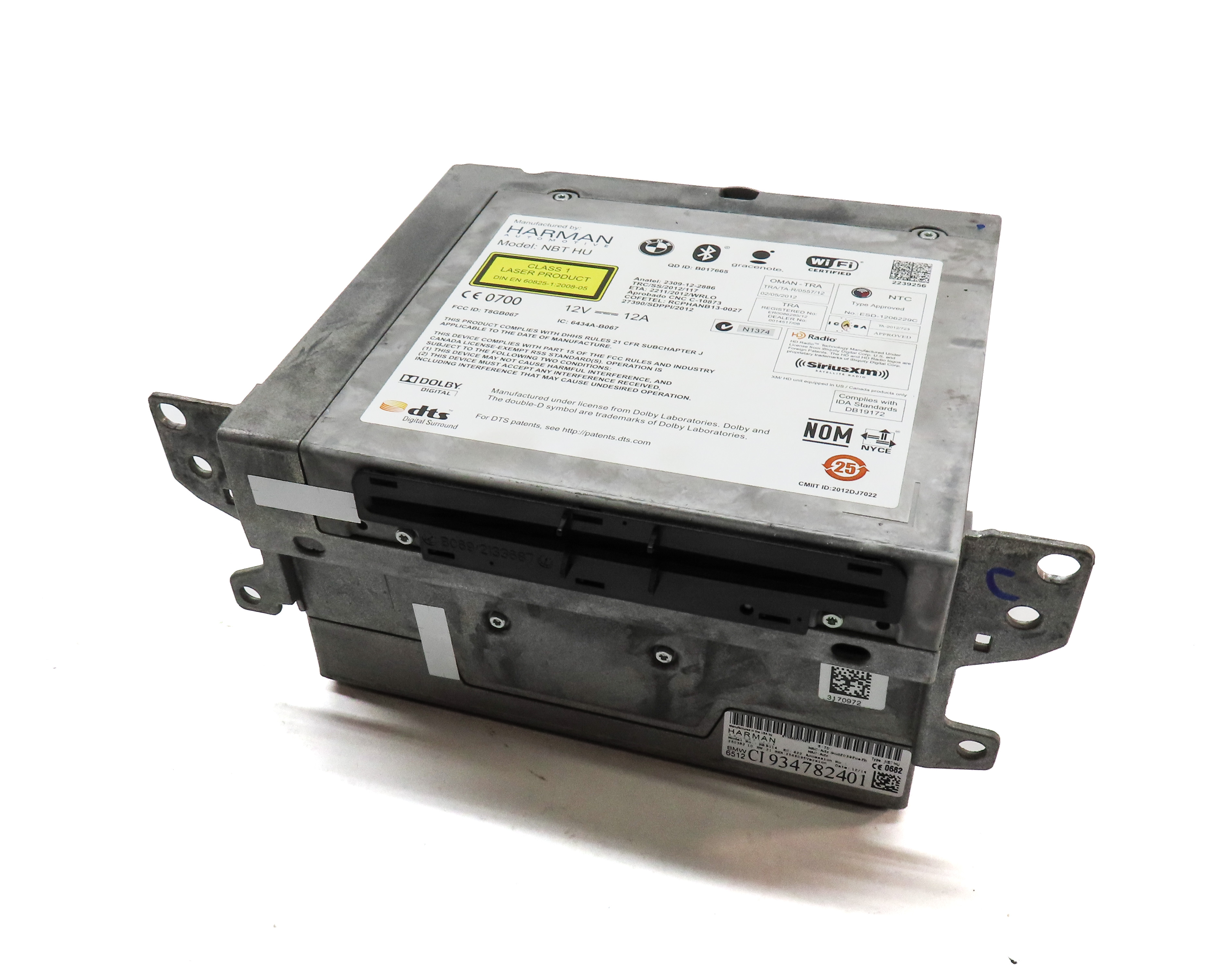 14-16 BMW 2 3 4 5 6 7 X3 X5 X6 (F10 F15 F22 F30 F32) AM/FM CD STEREO RECEIVER — exact item pictured